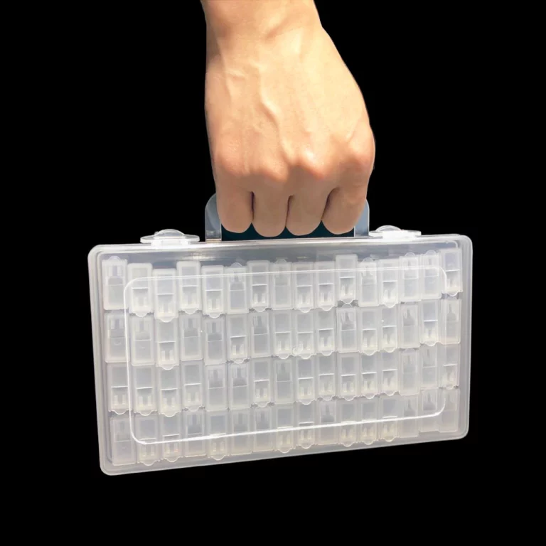 transport valisette rangement perles broderie diamant