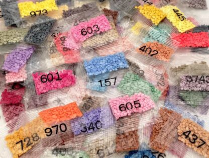 Sachets diamond painting perles