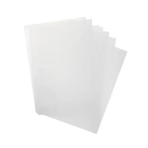 Folhas antiaderentes para coberturas de lona