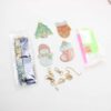 4 brelocuri de Crăciun în broderie de diamante