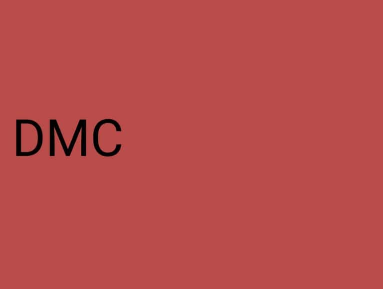 Diamants DMC n°309 (Rose Framboise écrasée)