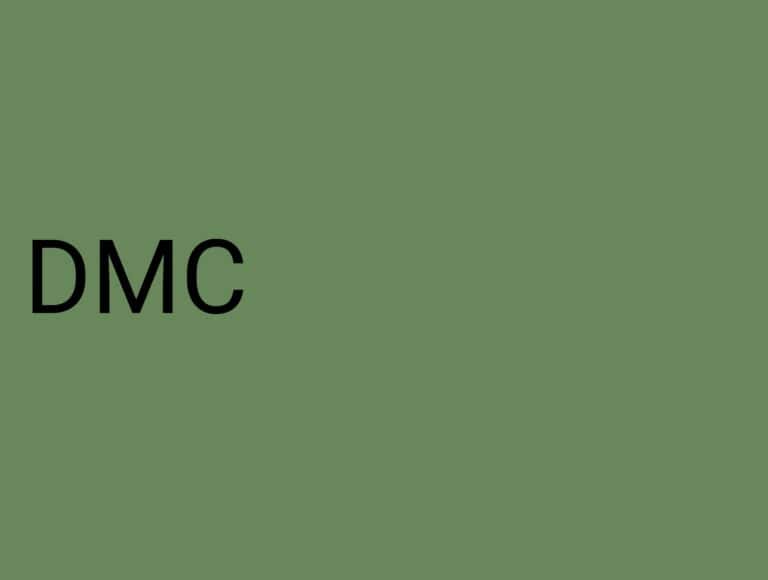 Diamants DMC n°320 (Vert fougère)