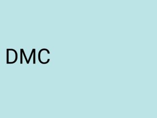 DMC Steine Nr. 3811 (Blauer Wasserfall)