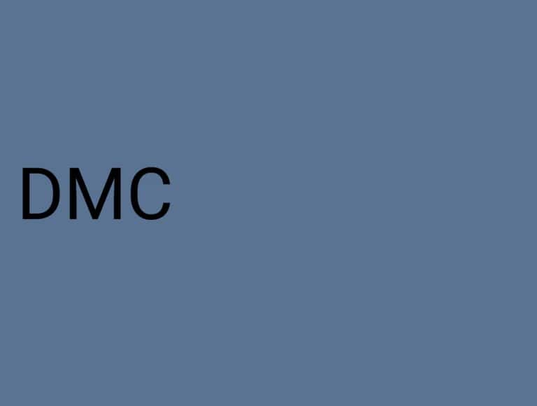 Drills DMC n°3838 (Blue Thistle)