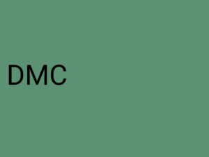 Diamants DMC n°502 (Vert amande)