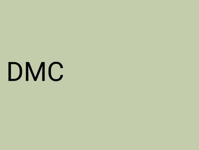 Diamants DMC n°524 (Vert galet)