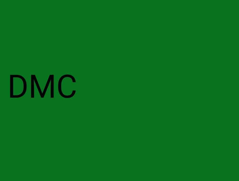 Diamantes DMC n°700 (Prairie Green)