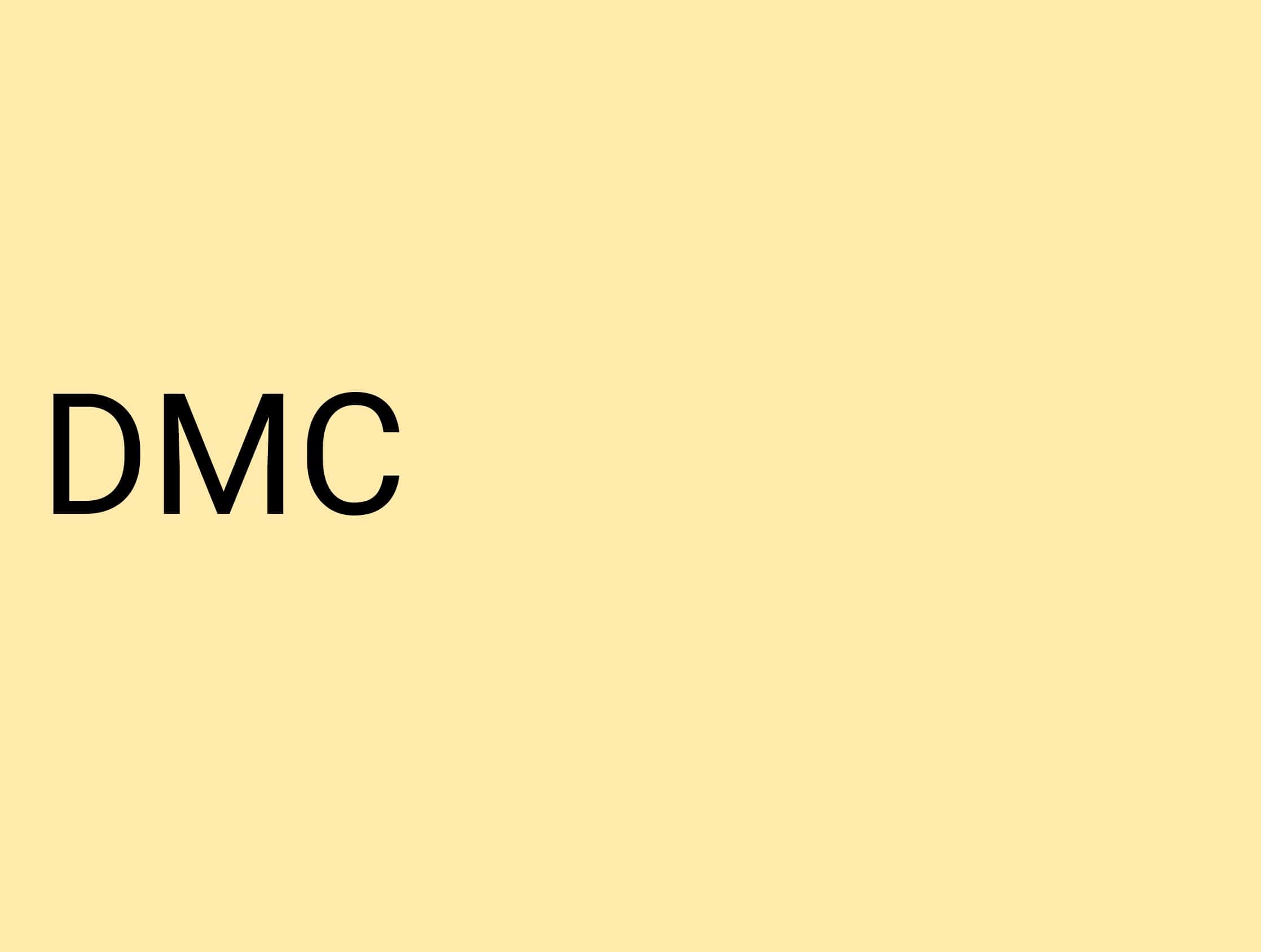 Diamants DMC n°745 (Jaune Banane)