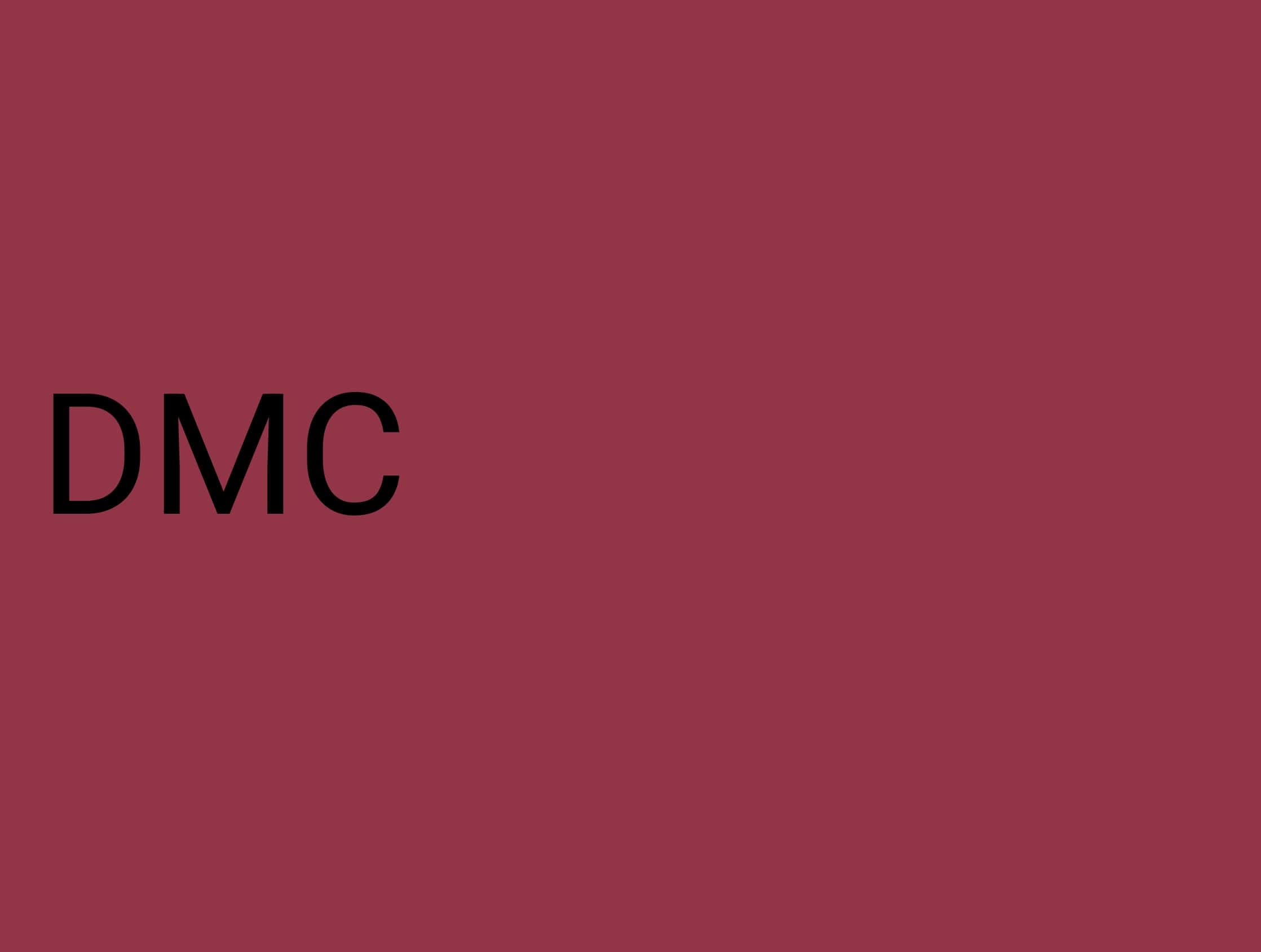 Diamantes DMC n°777 (Vinculações de Vinho Tinto)