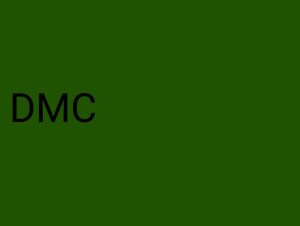 Diamants DMC n°895 (Vert bouteille)