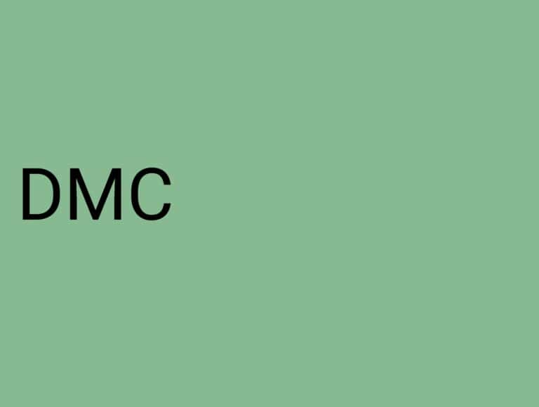 Drills DMC n°954 (Rice Green)