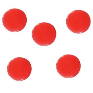 5 okrągłych podkładek pod klej