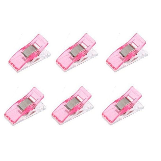Clips De Fixation Pour Diamond Painting - Lot De 6 - Plastique Coloré, 9,8 X 4,8 Cm - Pour Maintenir Les Toiles Grands Formats