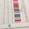 pérolas auto-adesivas Catálogo de cores para pintura de diamantes (com autocolantes)