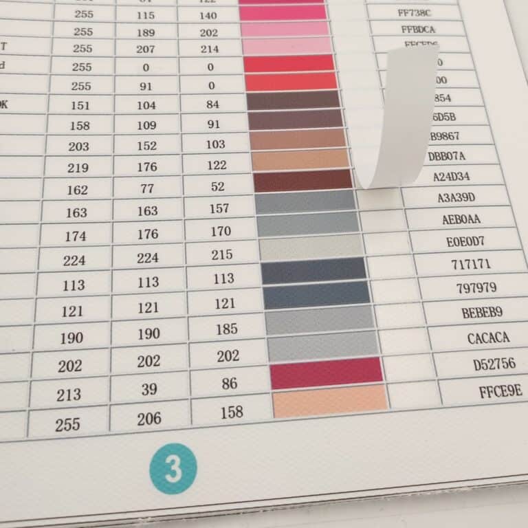 Catalogo dei colori per la pittura a diamante (con adesivi)