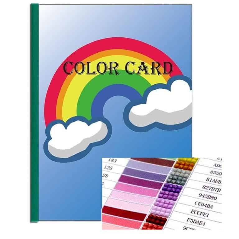 catalogo nuancier dmc livre diamond painting