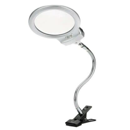 Lente d'ingrandimento flessibile a clip con luce LED - immagine 7