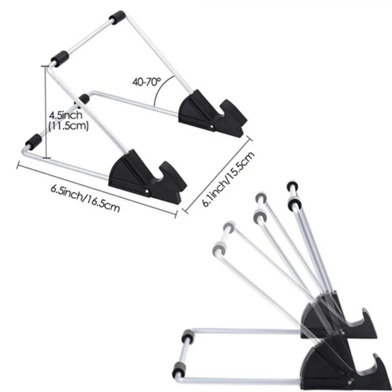 light_tablet4 A4-es világító polc + tartó és klipszek
