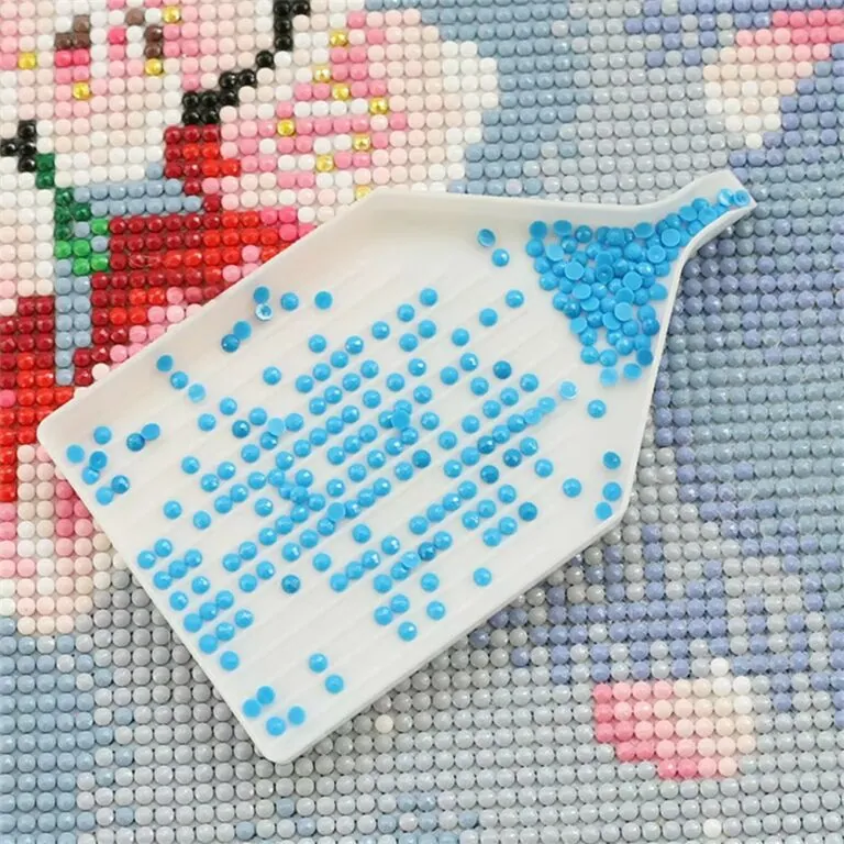 Bandeja para pintura diamantada