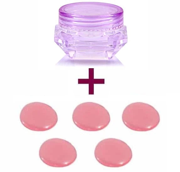 pot colle violet diamond painting