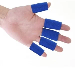 Fingerschutz2 Fingerschutz mit Diamantstickerei