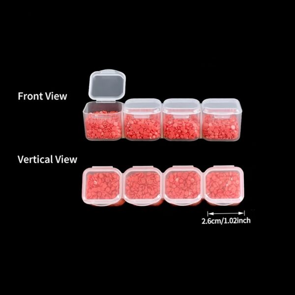 compartiment-rangee-perles-dimensions Compartiments pour perles de diamond painting